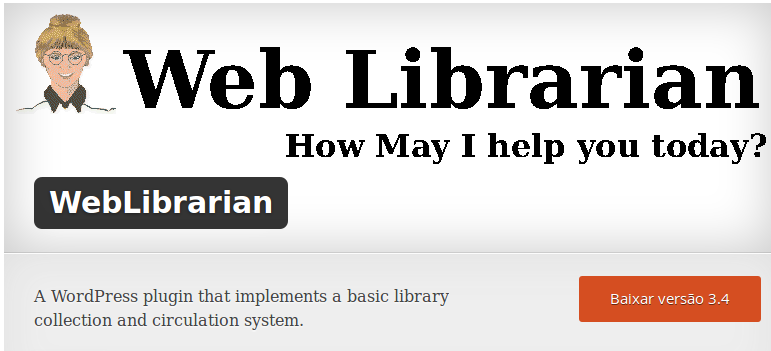 WebLibrarian: plugin WordPress para criação de coleções e empréstimos em bibliotecas
